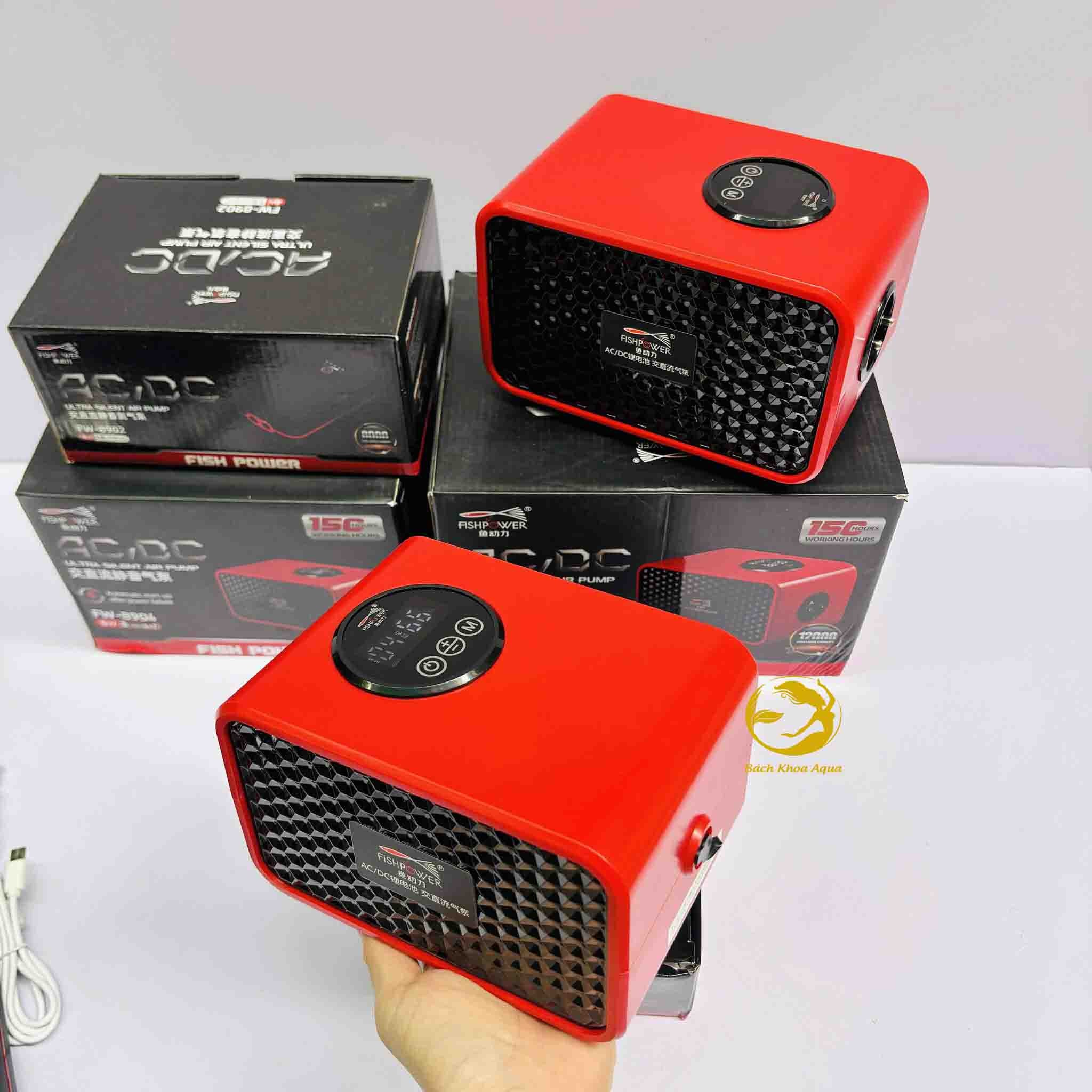 Máy sủi tích điện Fish Power 1 vòi - 2 vòi cảm ứng thông minh